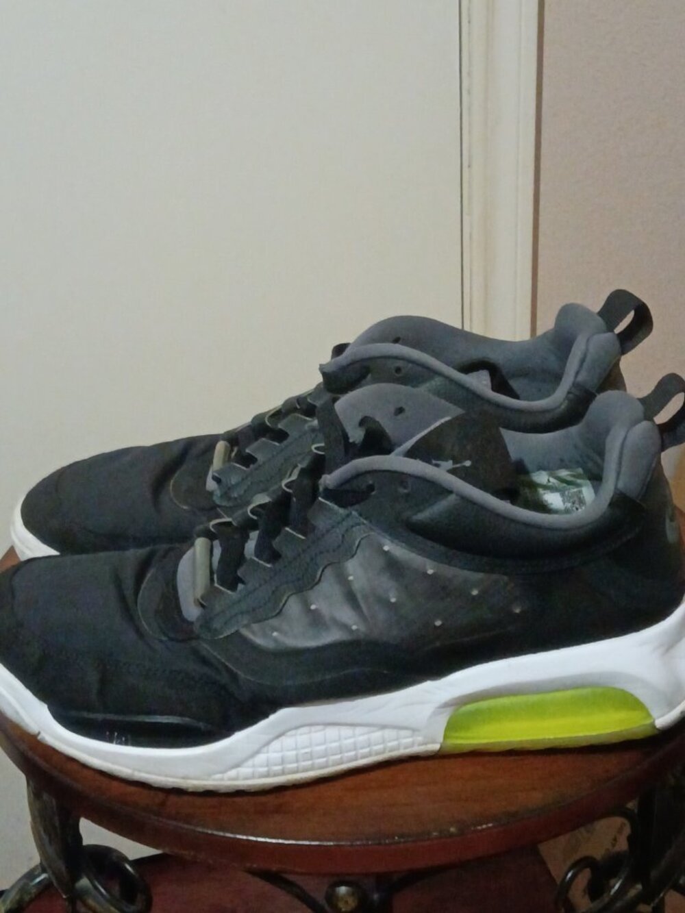 Nike Air Jordan Max 200 Mens Black Volt White Shoes Sneakers CD6105-007  Sz 11.5 - Picture 9 of 14